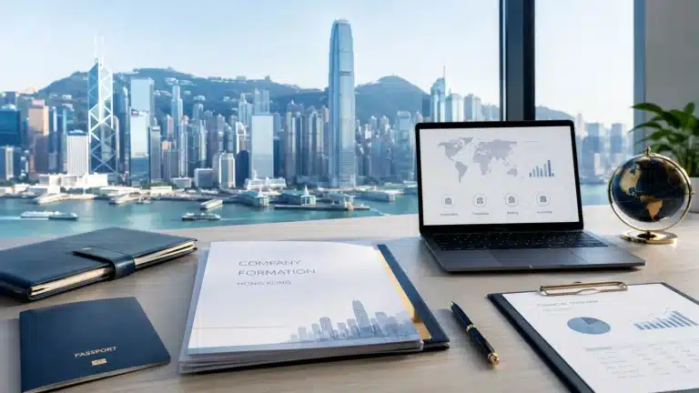 Hong Kong company formation for international founders, including registration, company documents, banking and compliance